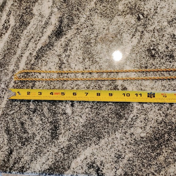 Nolan Miller Necklace Chunky Neck-Chain with Back Clasp, Signed. Long chain. - Picture 4 of 16